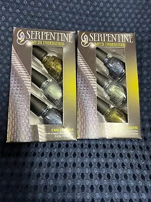 Lot Of 2 China Glaze Serpentine Myth Understood Nail Lacquer – 3 Per Box • $16.99