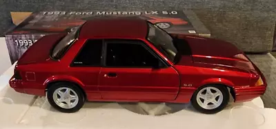 Gmp 1/18 1993 Red Ford Mustang Lx 19003 / 1 Of 924 Limited Edition & Rare • $92