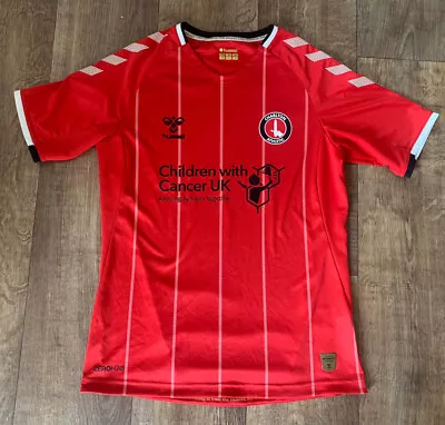 Charlton Athletic 2019/2020 Home Football Shirt Mens Size Medium Jersey Top • £22.99