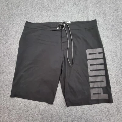 $21.88 • Buy PUMA Shorts Mens 2XLARGE Black Surfing Boardshorts Sports Modern Size 2XL