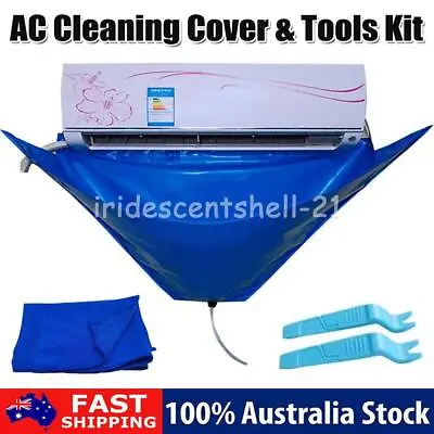 $31.99 • Buy 1.5P Air Conditioner Cleaning Toos Kit Dust Washing Clean Protector Cover Towel