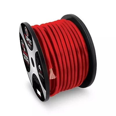 T-Spec V8GT10RD-50 V8GT SERIES Marine Grade Red 1/0 AWG 50FT RED OFC Power Wire • $253.95