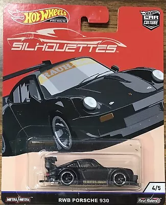 Hot Wheels Car Culture Silhouettes RWB Porsche 930 • $50