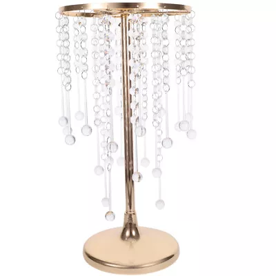 Gold Tall Metal Flower Stand For Wedding/Home Decor-CM • £42.45