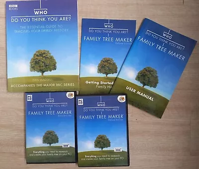 Family Tree Maker Who Do You Think You Are CD Rom For Windows 98/Me/XP/+ • £3.50