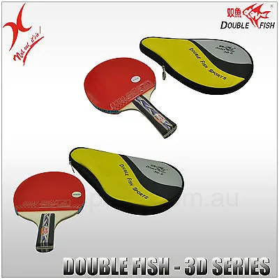 $40.46 • Buy Double Fish Table Tennis - 3d Series Bat - Long Handle / Short Handle Blade