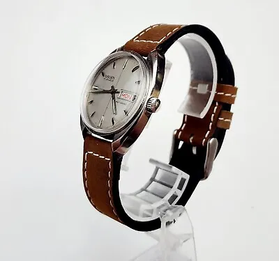 Men's SWISS Vintage 70's AUTOMATIC Watch GRUEN 731CD • $206.99