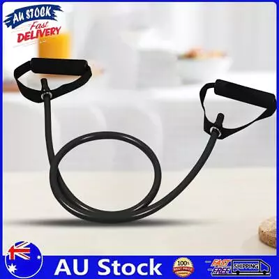 AU Resistance Bands With Handles Elastic Exercise Bands Exercise Cord (Black 30L • $8.66