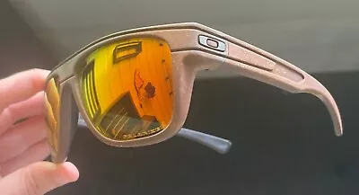 Oakley Breadbox Fallout Collection Rust Decay Fire Iridium Polarized.  No Box • $220