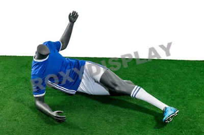 Male Mannequin Muscular Soccer Player Dress Form Display #MZ-TQ5 • $319