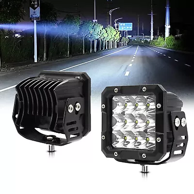 1Pcs 5in LED Light For Car LED Headlight E15 Work Driving Lamp 100W Waterproof • $69.89