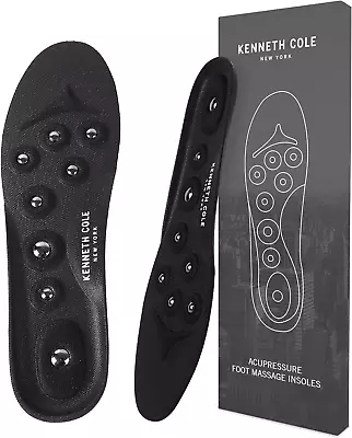 New York Magnetic Therapy Foot Insoles - Comfort Shoe Inserts For Acupressure M • $8.26