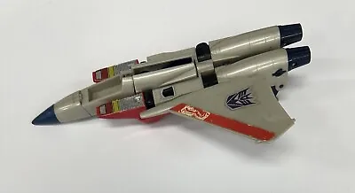 Starscream Vintage 1984 G1 Transformers Hasbro Incomplete Loose For Parts • $47.49