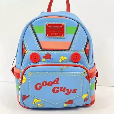 Childs Play Chucky Good Guys Loungefly Mini Backpack Bag • $120