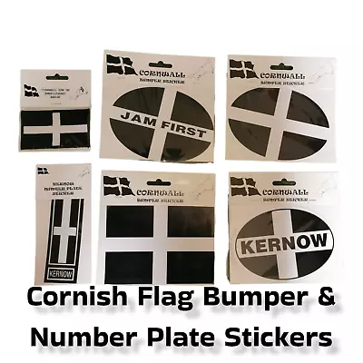 Novelty Cornish Car Stickers And Patches Bumper Cornwall Kernow Collectable • £3.20