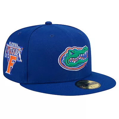 Men's New Era Royal  Florida Gators Throwback 59FIFTY Fitted Hat • $43.99