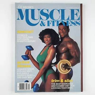Joe Weider's Muscle & Fitness Magazine 1980 Bodybuilding Women Workout Men A498 • $20.95