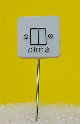 ELMA Ljubljana Slovenia Electrical Installation Device Switch Bell Vintage Pin • $9.99