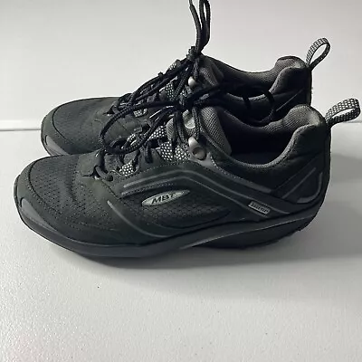 MBT Women’s Black Goretex Shaping Walking Sneakers US Size 7 7.5 Euro 38 • $29.03