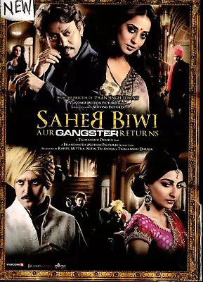 Saheb Biwi Aur Gangster Returns / Irrfan Khan Jimmy Sheir Gill Mahie Gil [DVD] • $20.50