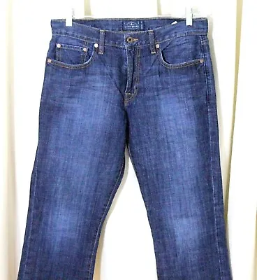 Lucky Brand BLUE DENIM 100%COTTON CLASSIC FIT STREGHT LEG MEN'S JEANS Sz W33 L32 • $19.99