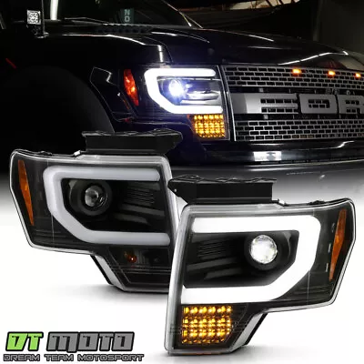 2013-2014 Ford F150 HID Type Upgrade LED Turn Built-In LED Projector Headlights • $418.99