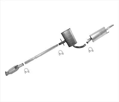 Exhaust System For Volkswagen Cabrio 2.0L ABA Engine Code 1996-2002 • $353