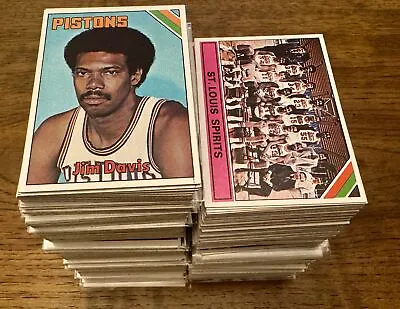 1975-76 Topps Basketball Cards 1-250 (EX-NM) - You Pick - Complete Your Set • $1.09