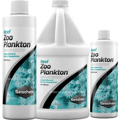 Seachem Reef Zooplankton Complete Marine Saltwater Aquarium Fish Tank Additive  • £10.90