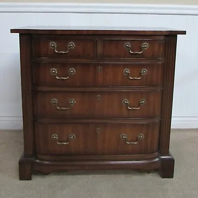 Vintage Drexel Wallace Nutting Mahogany Bachelors Chest Oversize Nightstand • $999