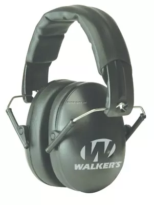 Walkers Ultra Lightweight Game Ear Pro Low Profile Folding Muff Black GWP-FPM1 • $19.66