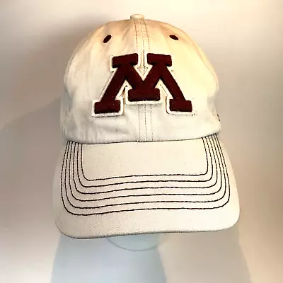 Minnesota Golden Gophers Cap Hat - Adult Adjustable OSFA - '47 Brand - Tan • $13.95