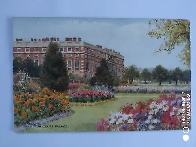 Old Postcard Hampton Court Palace Kingston Upon Thames London England • £0.99