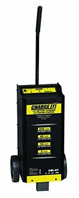 CHARGE IT! 4735 Wheeled Battery Charger (40/20/5/200 Amp. 6/12 Volt) • $259.23