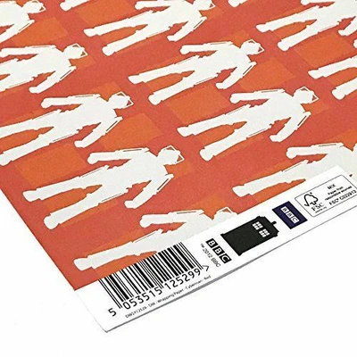 £7.99 • Buy DOCTOR WHO 5 Sheets CYBERMAN Wrapping Paper Gift Wrap Birthday Party Christmas