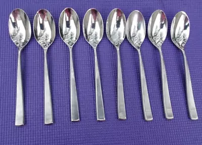 8--Mikasa Satin Dream Forged Stainless PLACE / SOUP SPOONS 8 3/4  • $30