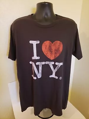 Junk Food I Love NY T-Shirt 100% Cotton Made In USA Size XL • $119.99
