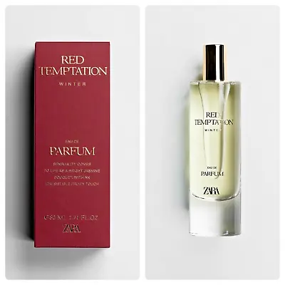 ZARA Red Temptation Winter Eau De Parfum EDP Fragrance 80ml New & Sealed • £37.95