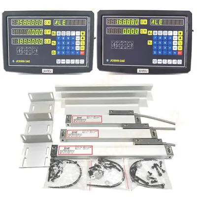 Display 5um Milling Lathe 2/3 Axis DRO Digital Readout TTL Digital Linear Scale • $155.39