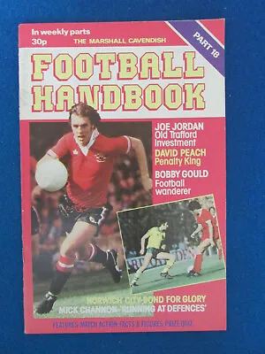 The Marshall Cavendish Football Handbook - Part 18 - 1978 • £3.99