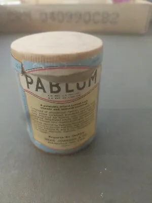 Vintage Pablum Baby Cereal Packaging Cardboard Paper Mead Johnson & Co ~ #125 • $14.90