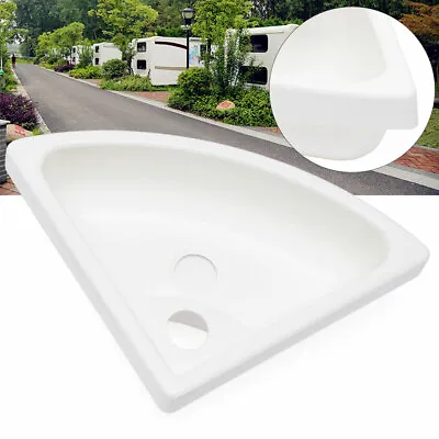 Motorhome Corner Sink Triangular Marine Boat Caravan RV Camper Water Basin Sink • $51.71