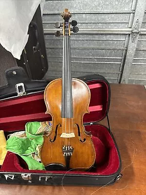 Old Violin Labeled Schorfelberll 4/4 Violin For Repair. • $395