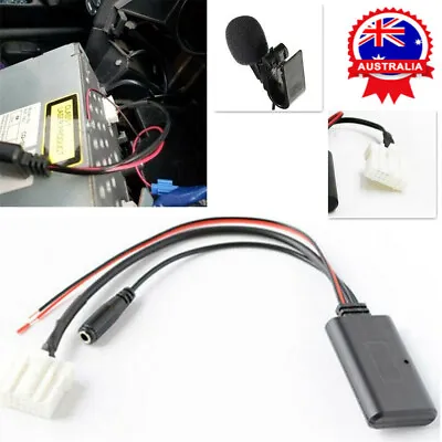 Auto Car AUX Audio Cable Adapter Bluetooth Mic For Mazda 2/3/5/6 MX-5/RX-8 Kits • $20.59
