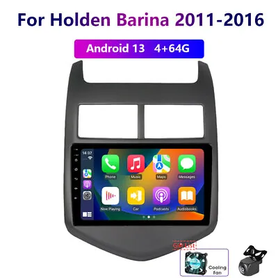 Wireless Carplay 4-64G Android13 For Holden Barina 2011-16 Car Stereo Radio GPS • $245.99