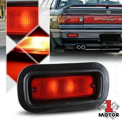 Red Rear Bumper Driving Fog Light Lamps For 94-01 Integra/88-00 Civic/Del Sol • $32.46