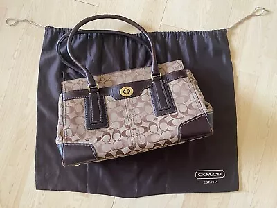 Coach Monogram Print Handbag • $120