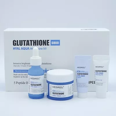 MEDI PEEL Glutathione Hyal Aqua Multi Care Kit 4 Items Hydrating Moist K-Beauty • $42.98