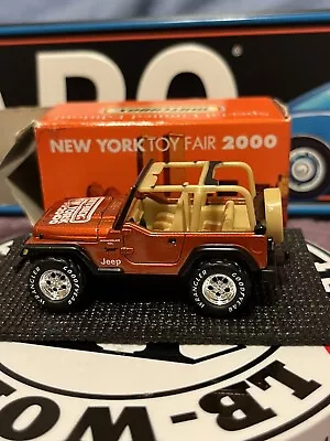 Matchbox Limited Edition 2000 Toy Fair Exclusive Jeep • $75