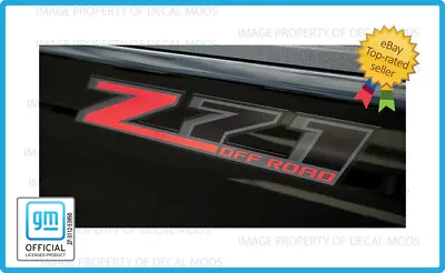 (2x) Z71 Off Road Decals Stickers Silverado Sierra Red Black Gray FG7G5 • $41.04